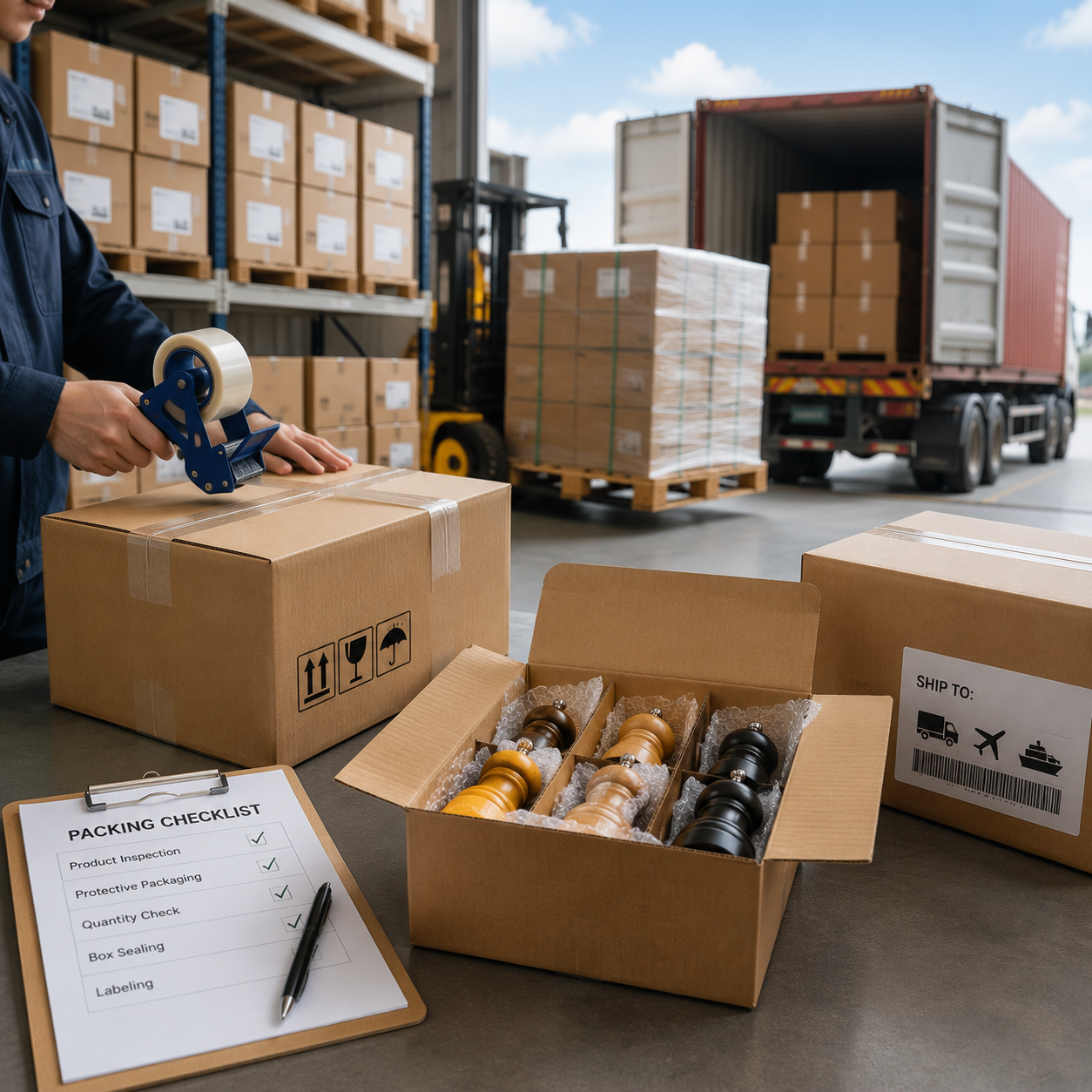 Safe Packing And Shipment