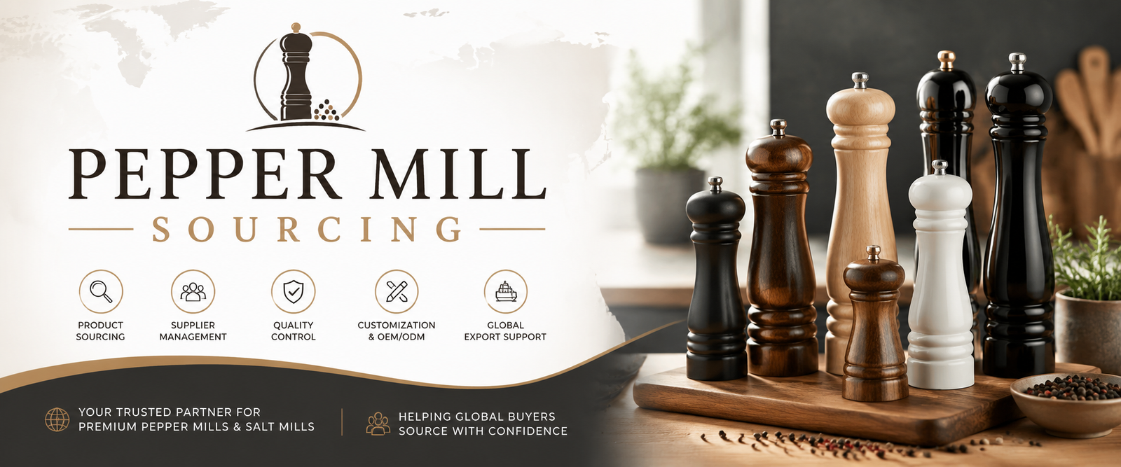 Pepper Mill Sourcing Page Background