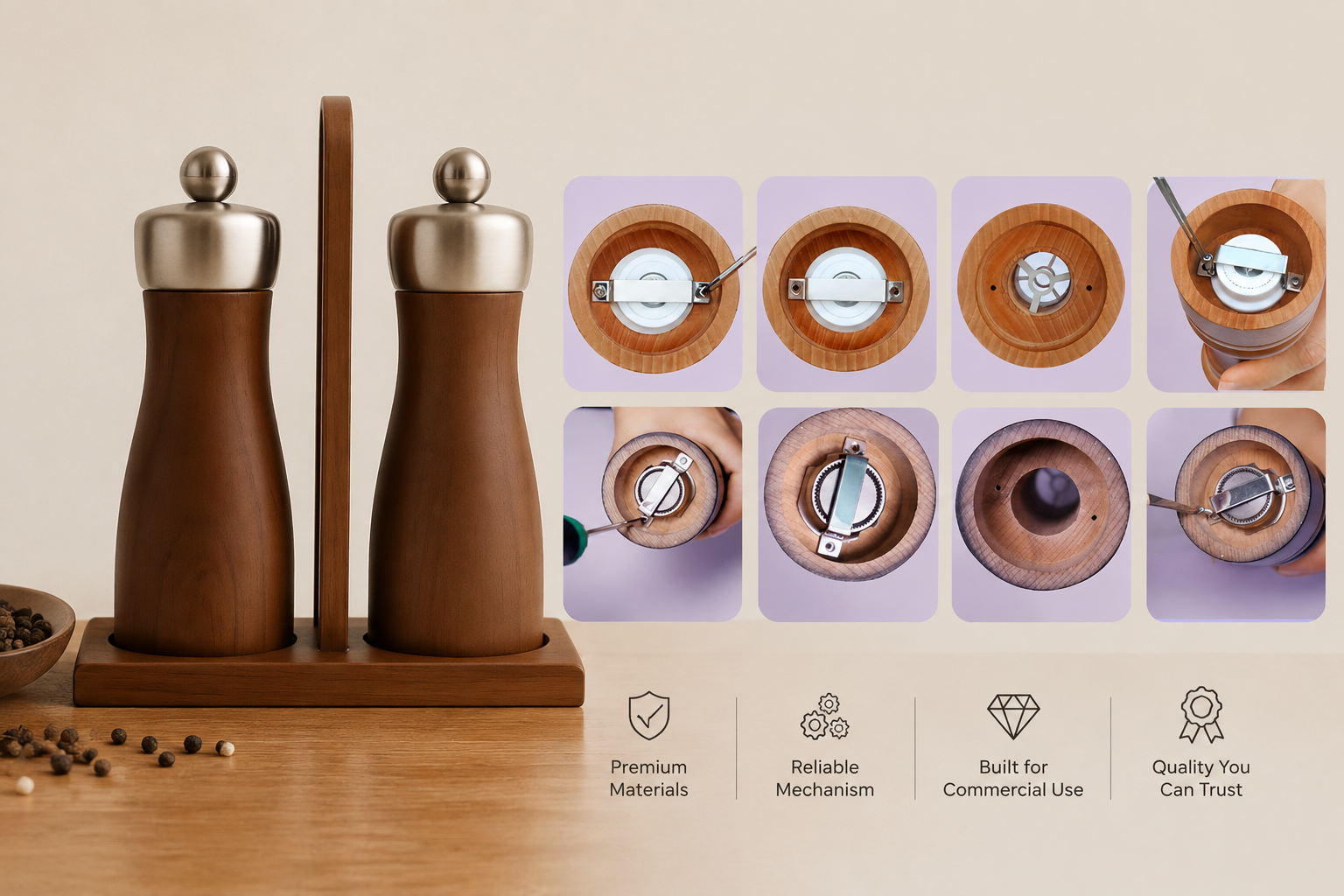Why We Focus On Quality Over Low Cost Pepper Mills